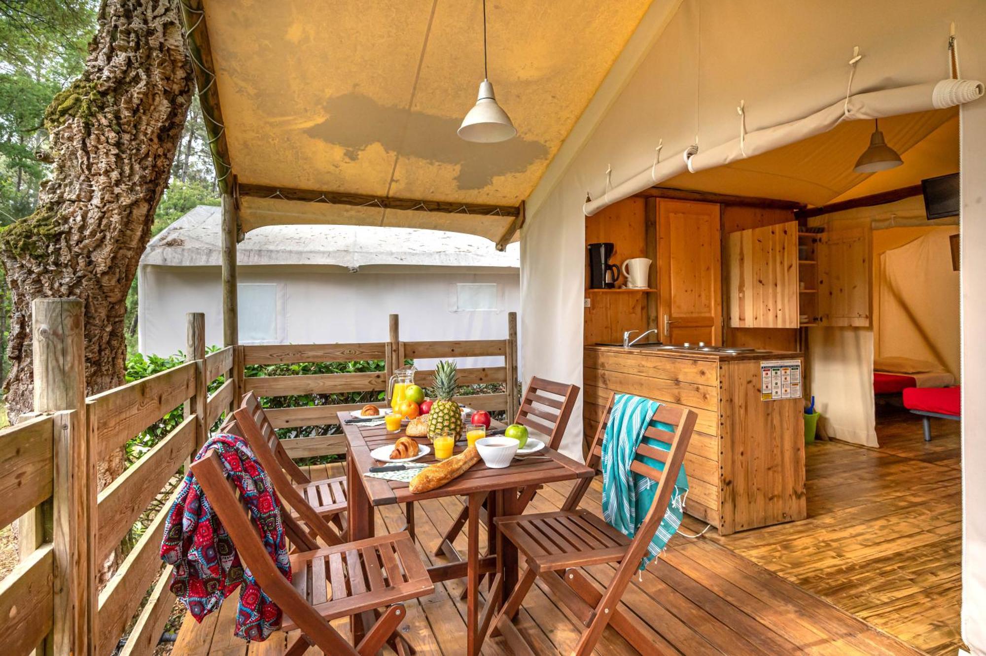Camping-Village Vacances Les Deux Etangs Seignosse Kültér fotó